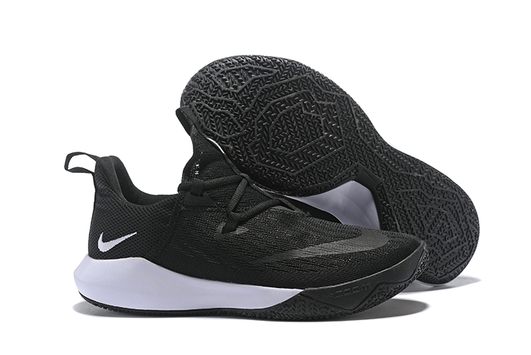 Nike Team 2 Black White Basketball Shoes