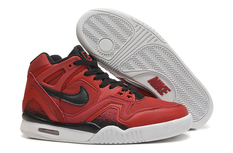 Nike West 2 Low Dark Red Black White Shoes - Click Image to Close