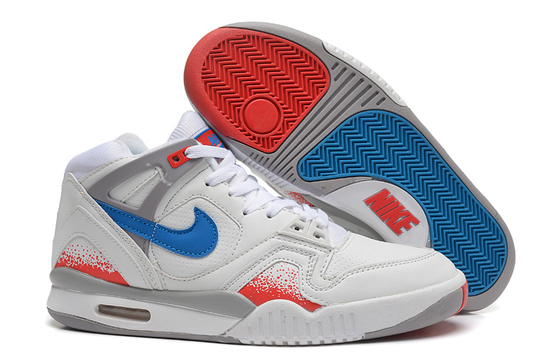 Nike West 2 Low White Red Blue Shoes