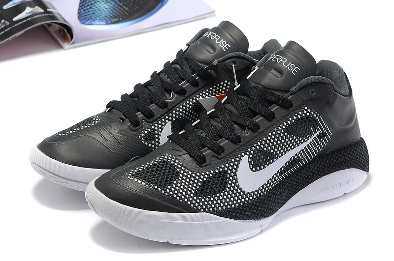2014 Nike Hyperdunk XDR Low Black White - Click Image to Close