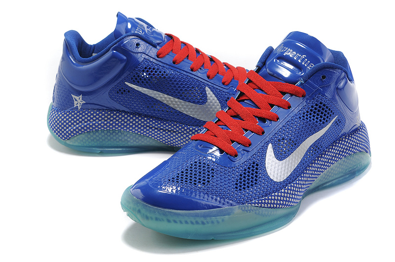 2014 Nike Hyperdunk XDR Low Blue White Red