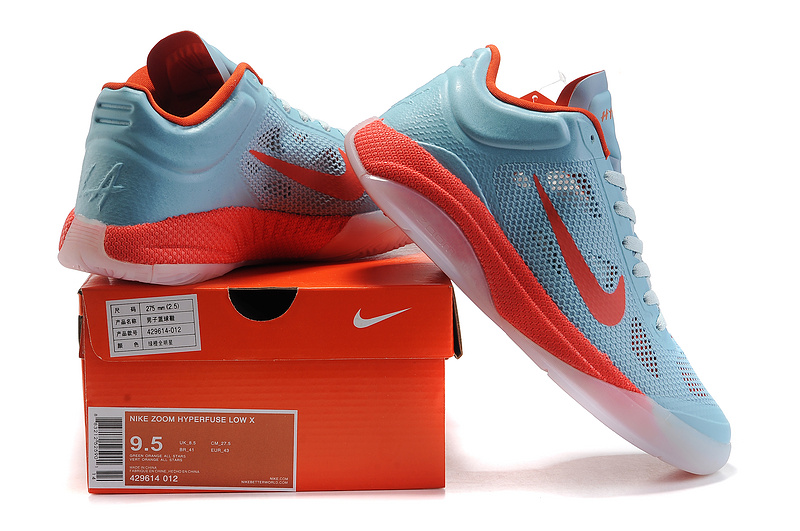 2014 Nike Hyperdunk XDR Low Light Blue Red - Click Image to Close