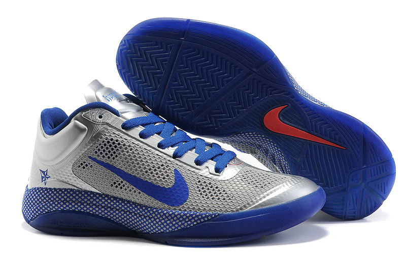 2014 Nike Hyperdunk XDR Low Silver Blue