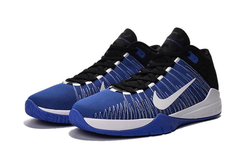 Nike Zoom ASCENTION 2016 Blue Black White Shoes - Click Image to Close