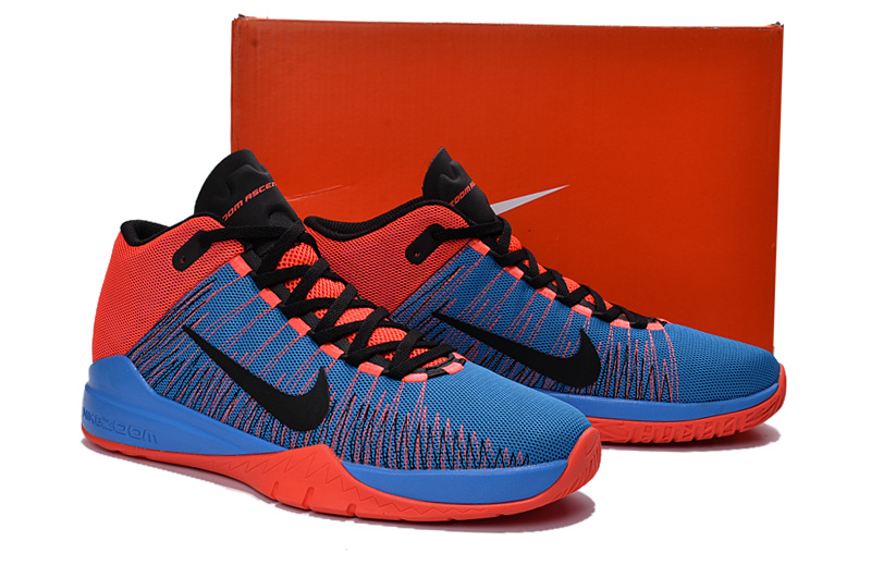 Nike Zoom ASCENTION 2016 Blue Red Black Shoes - Click Image to Close