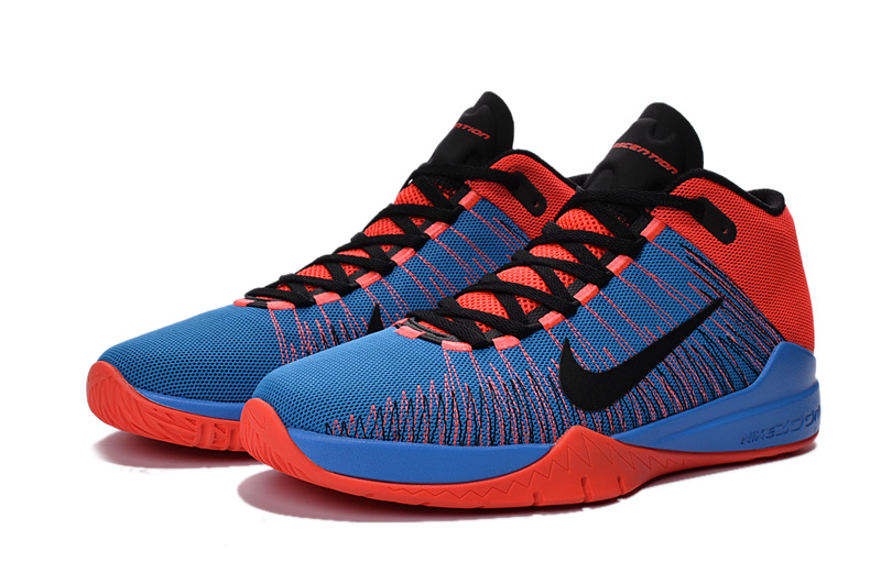 Nike Zoom ASCENTION 2016 Blue Red Black Shoes - Click Image to Close