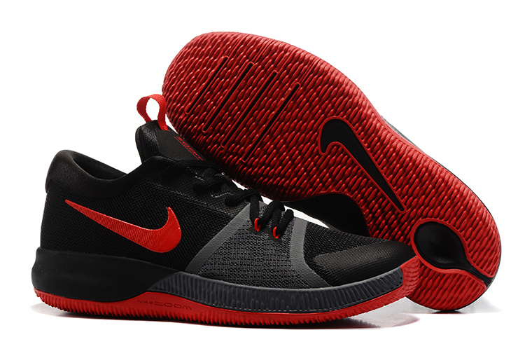 Nike Zoom Assersion EP Black Red Shoes - Click Image to Close