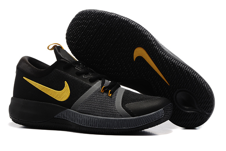 Nike Zoom Assersion EP Black Yellow Shoes - Click Image to Close