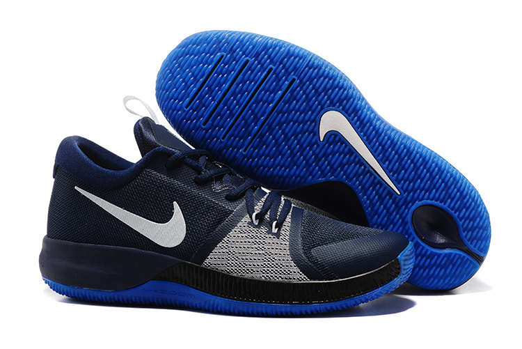 Nike Zoom Assersion EP Deep Blue White Shoes - Click Image to Close