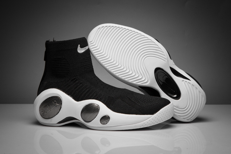 Nike Zoom Flight Bonafide Black White Shoes