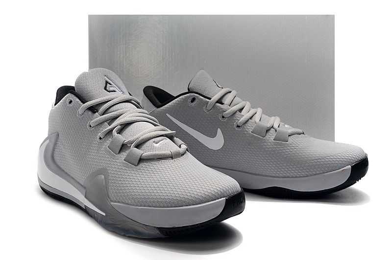 2019 Nike Zoom Freak 1 Grey Black Shoes - Click Image to Close