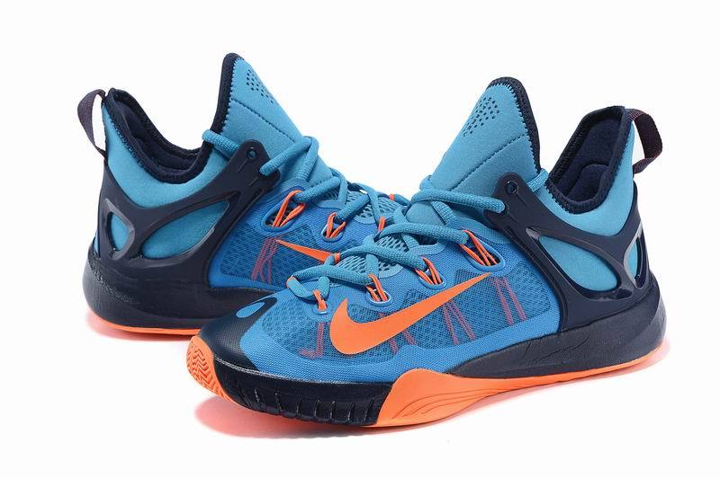 Nike Zoom HyperRev 2015 Paul George Blue Orange Dark Blue Shoes