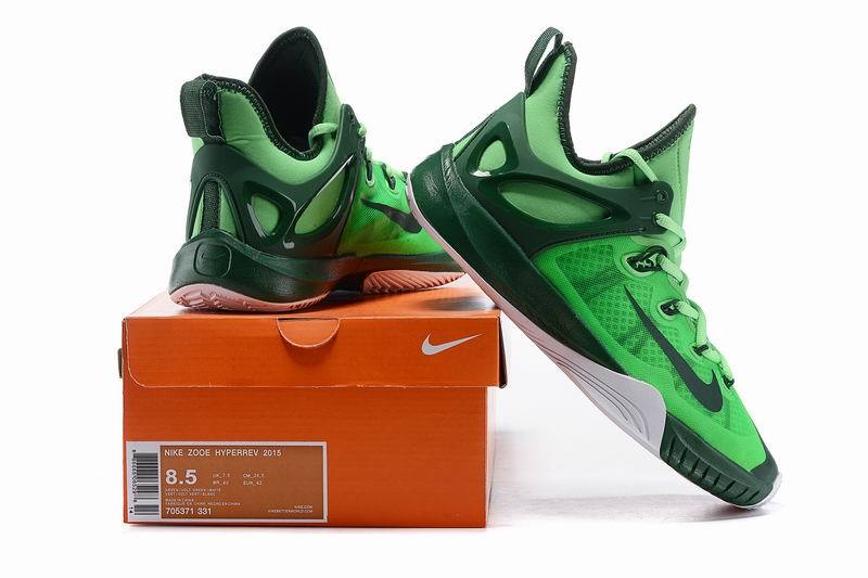 Nike Zoom HyperRev 2015 Paul George Green Shoes