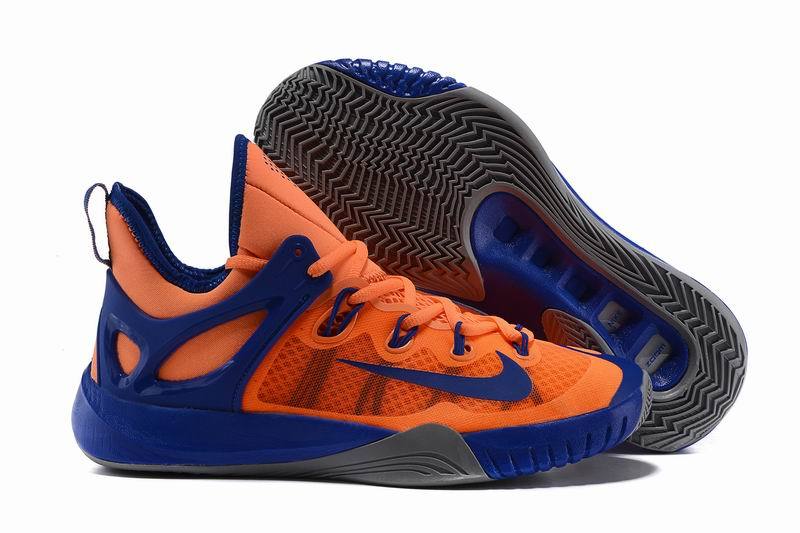 Nike Zoom HyperRev 2015 Paul George Orange Blue Shoes - Click Image to Close