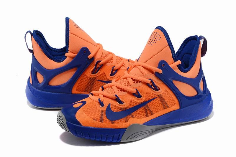 Nike Zoom HyperRev 2015 Paul George Orange Blue Shoes - Click Image to Close