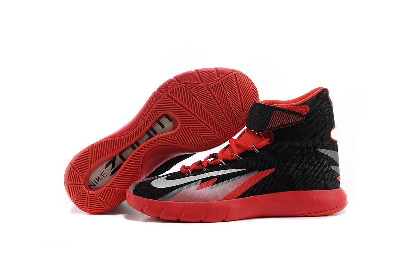 Nike Zoom HyperRev Kyrie Irving Black Red Basketball Shoes - Click Image to Close