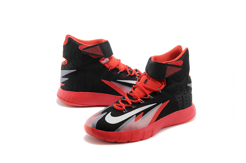 Nike Zoom HyperRev Kyrie Irving Black Red Basketball Shoes - Click Image to Close