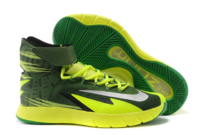 Nike Zoom HyperRev Kyrie Irving Fluorscent Green Basketball Shoes