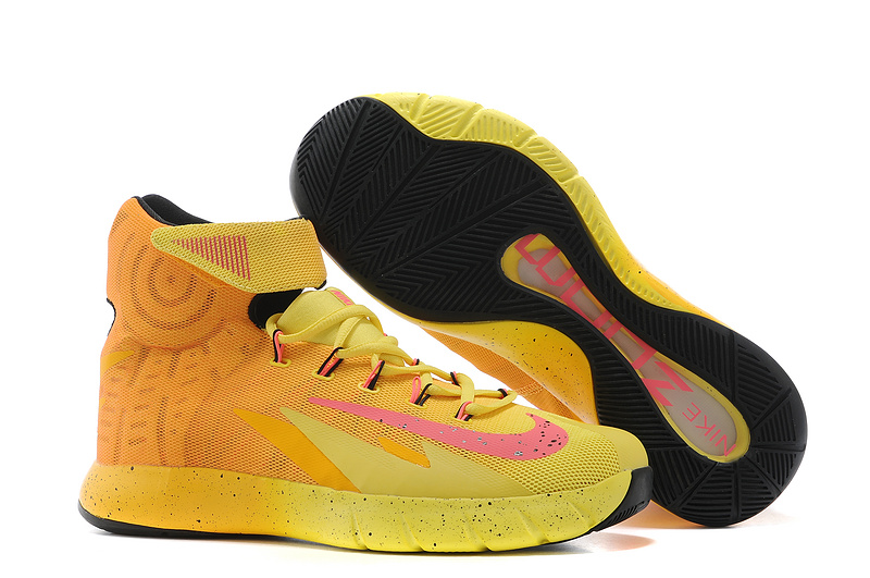 Nike Zoom HyperRev Kyrie Irving Orange Yellow Pink Basketball Shoes - Click Image to Close