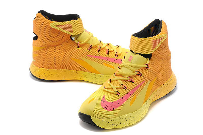 Nike Zoom HyperRev Kyrie Irving Orange Yellow Pink Basketball Shoes - Click Image to Close