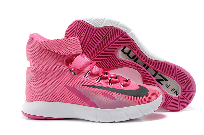 Nike Zoom HyperRev Kyrie Irving Pink Black Basketball Shoes - Click Image to Close