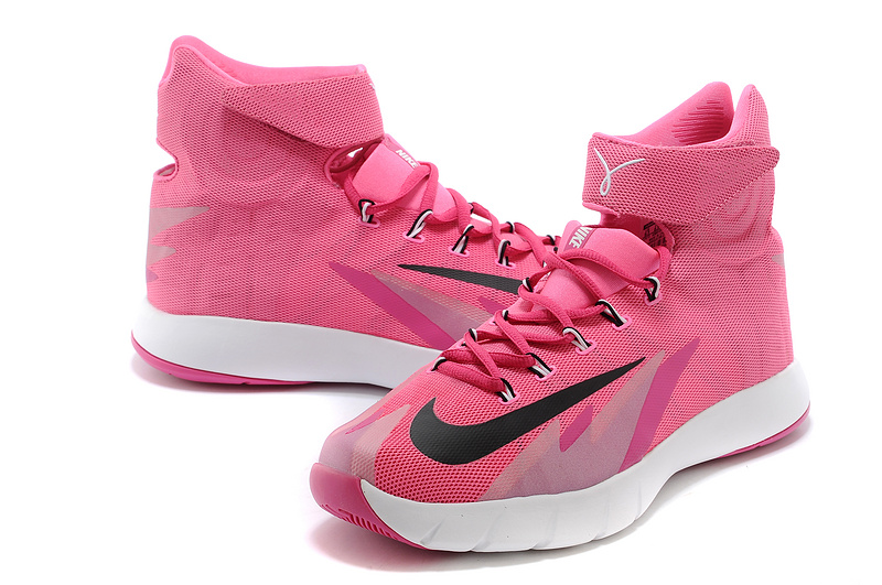 Nike Zoom HyperRev Kyrie Irving Pink Black Basketball Shoes - Click Image to Close