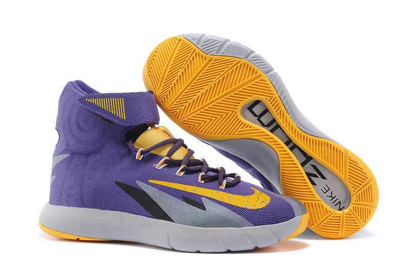 Nike Zoom HyperRev Kyrie Irving Purple Orange Basketball Shoes - Click Image to Close