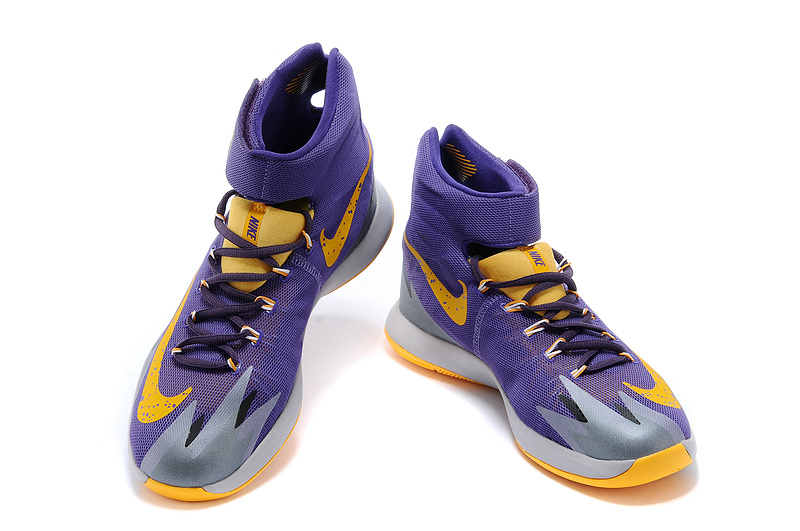 Nike Zoom HyperRev Kyrie Irving Purple Orange Basketball Shoes - Click Image to Close