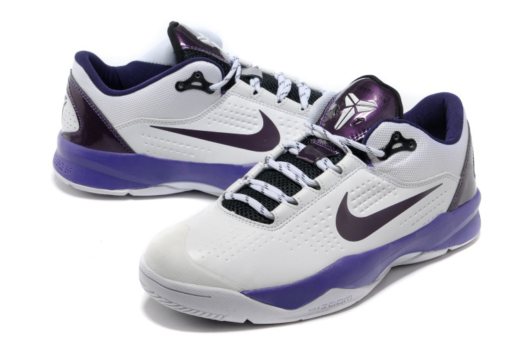 Nike Air Zoom Kobe Venomenon 3 White Purple Shoes - Click Image to Close