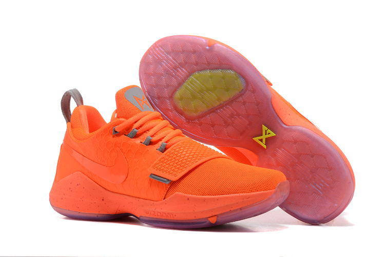 Nike Zoom PG 1 All Orange Shoes - Click Image to Close