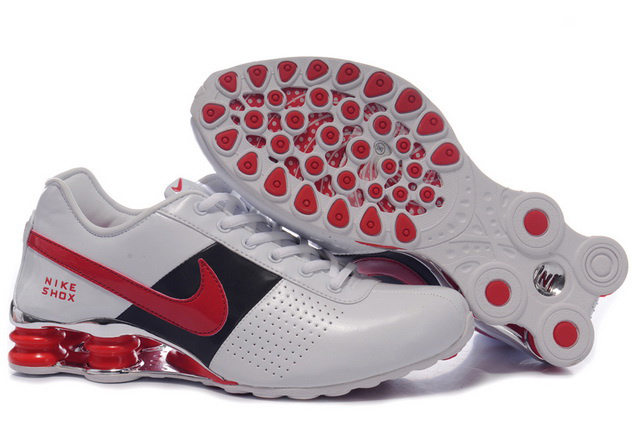 Original Nike Shox OZ D White Red Black For Men - Click Image to Close