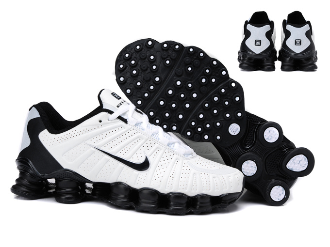 Original Nike Shox TL3 Shoes White Black For Men