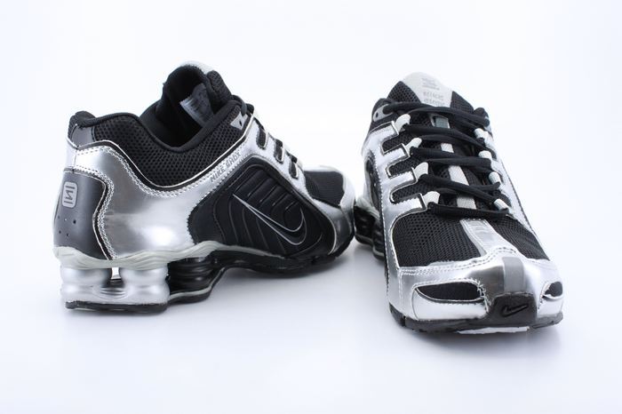 Real Nike Shox R5 Black Silver For Men