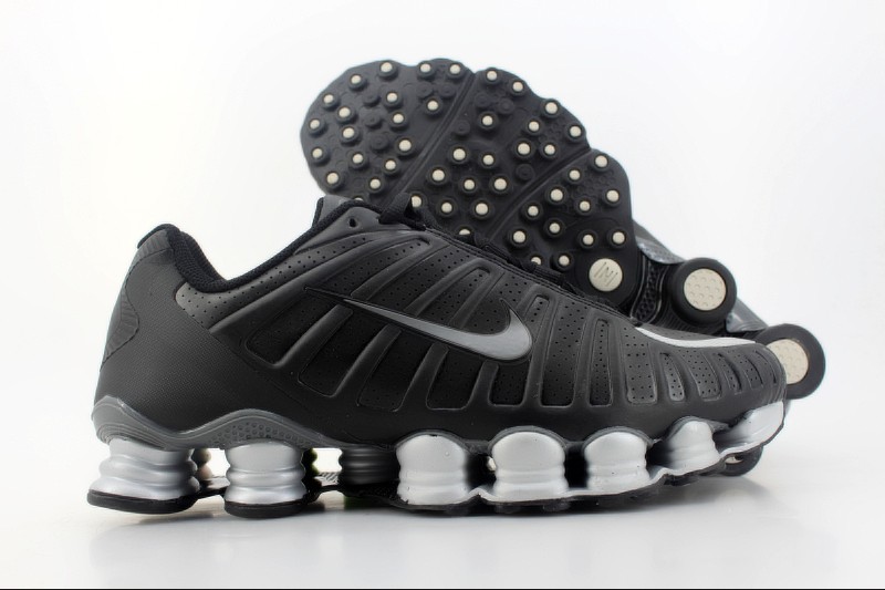 Real Nike Shox TLX Shoes Black Grey For Men
