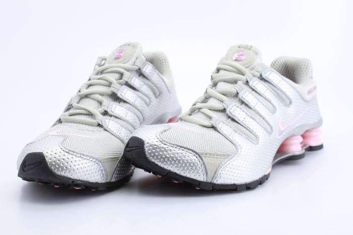 Nike Shox NZ Silver Grey Pink Shoes