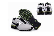 Sportive Men Nike Shox OZ D White Black Silver - Click Image to Close