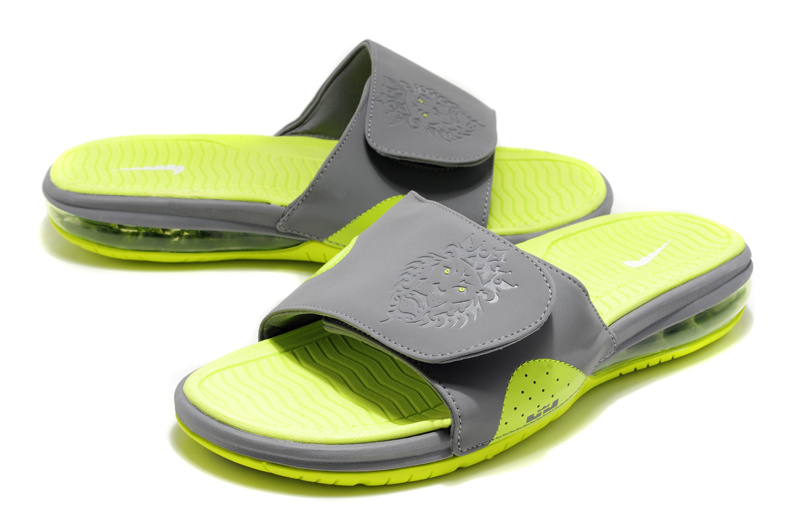 Nike Massage Hydro Sandal Grey Green - Click Image to Close