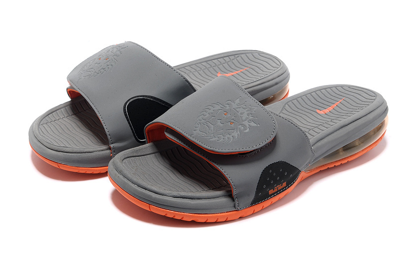 Nike Massage Hydro Sandal Grey Orange - Click Image to Close