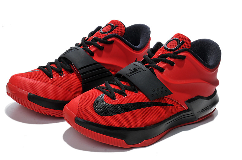 Women's Nike KD 7 Red Black Shoes