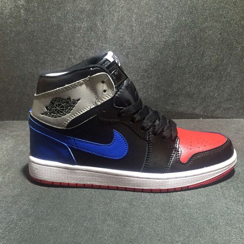 blue black red jordans