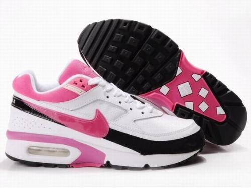 2016 Women's Nike Air Max BW White Pink Black - Click Image to Close