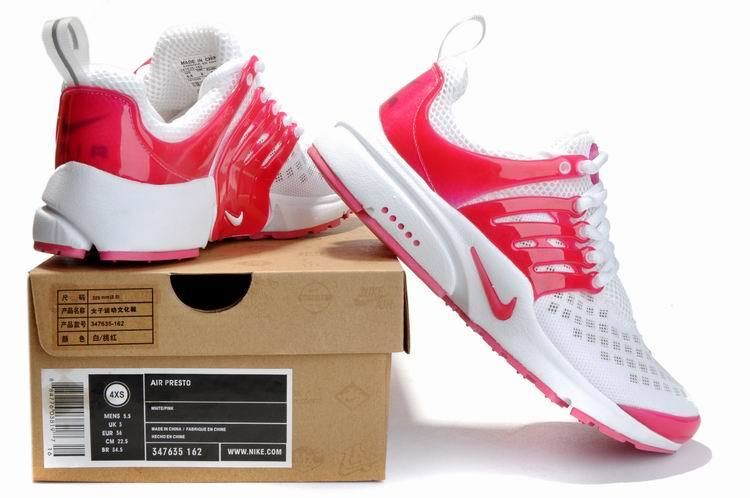 Women Nike Air Presto 2 Carve Grey Red Shoes With Holes - Click Image to Close