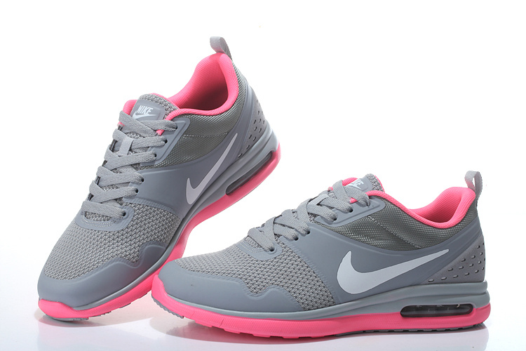 2016 Women's Nike Air SB Grey Pink White Running Shoes - Click Image to Close