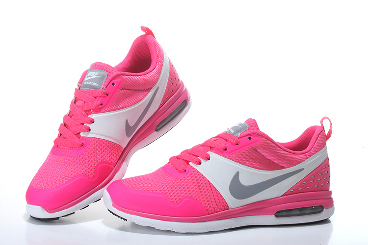 2016 Women's Nike Air SB Pink White Grey Running Shoes - Click Image to Close