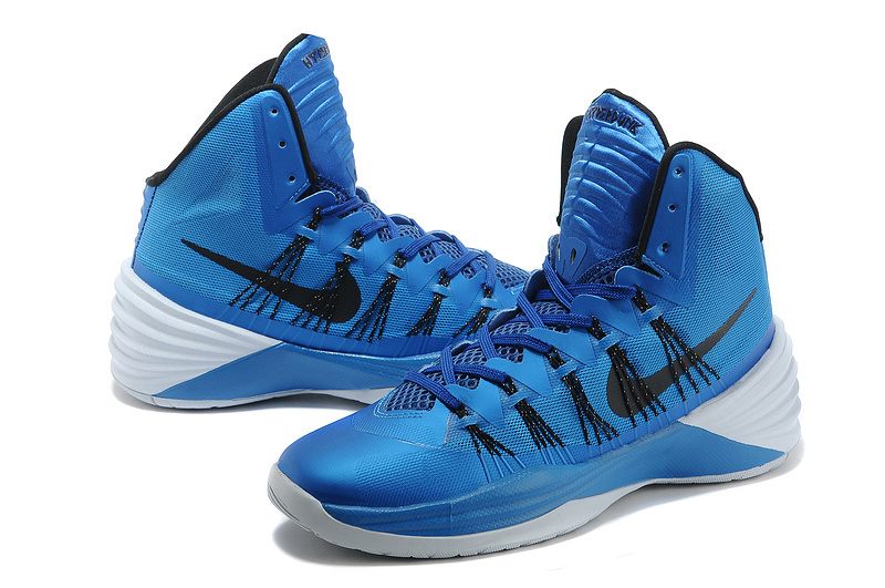 Women Nike HyperDunk 2013 XDR Blue Black Basketball Shoes