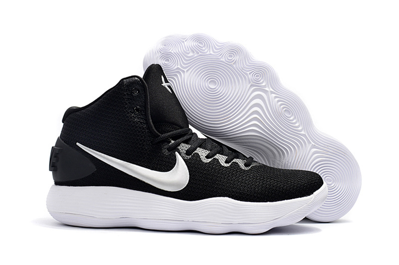 Women Nike Hyperdunk 2017 EP Black White Basketball Shoes - Click Image to Close