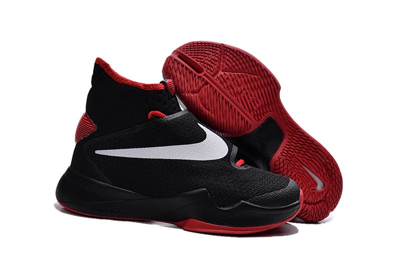 Women Nike Hyperrev 2015 Black Red White Shoes - Click Image to Close