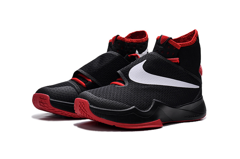 Women Nike Hyperrev 2015 Black Red White Shoes - Click Image to Close