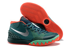 Women Nike Kyrie 1 Deep Green Red Basketball Shoes