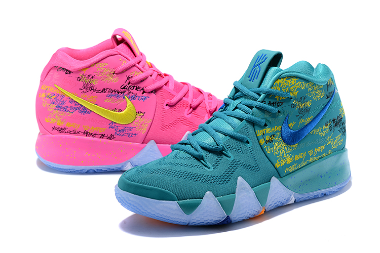 Women Nike Kyrie 4 Christmas Version Shoes - Click Image to Close